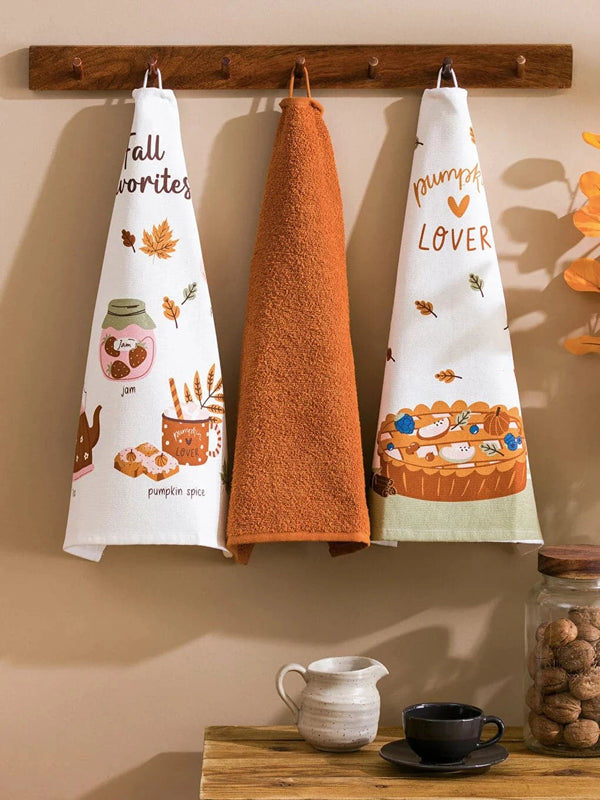 LCW HOME Printed Tea Towel 3 pcs 40x50 cm