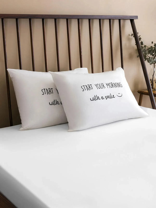 LCW HOME Text Printed Pillowcase 2 pcs 50x70 cm