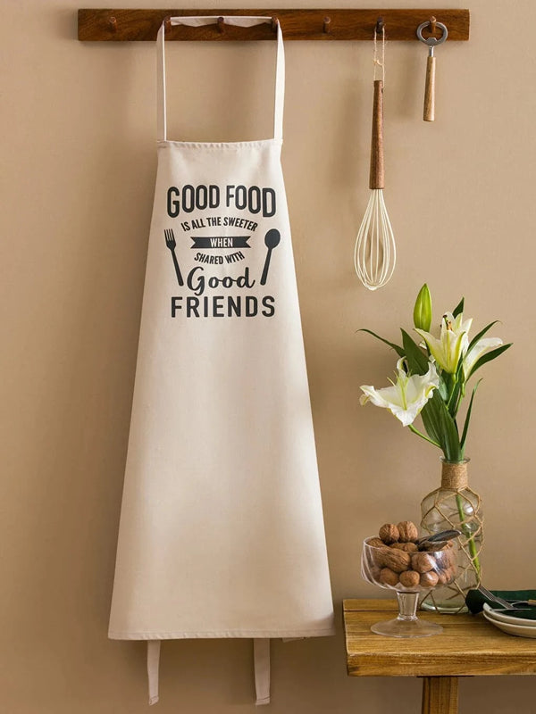 LCW HOME Text Printed Kitchen Apron