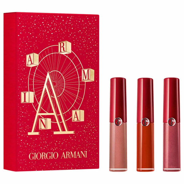 Armani Beauty Mini Lip Maestro Liquid Matte Lipstick Trio