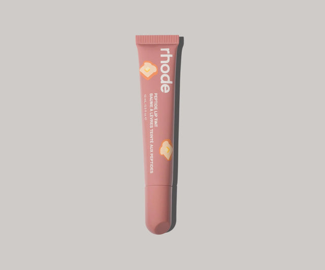 lip tint toast with stickers