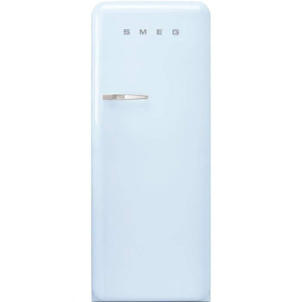 FAB28RPB5UK 60cm 50s Style Right Hand Hinge Fridge with Icebox Pastel Blue