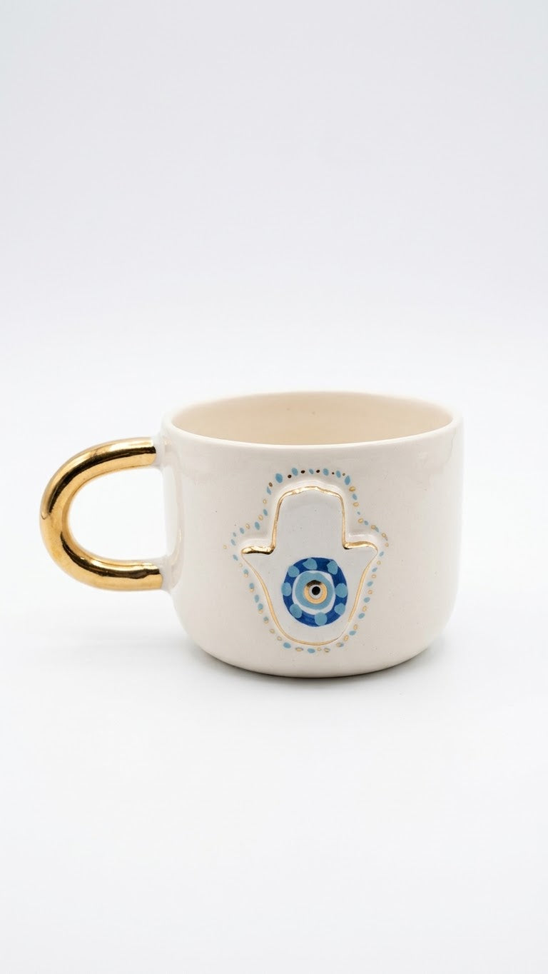 Sofie Home Gold Hand Mug