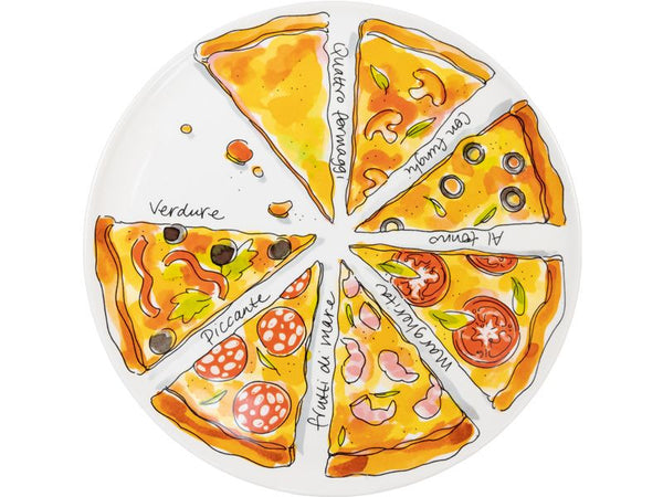 Pizza Sharing Slices plate ø31cm