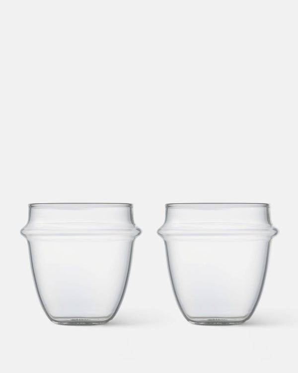 Bink Table Cups, 2 Pack 12oz Glass