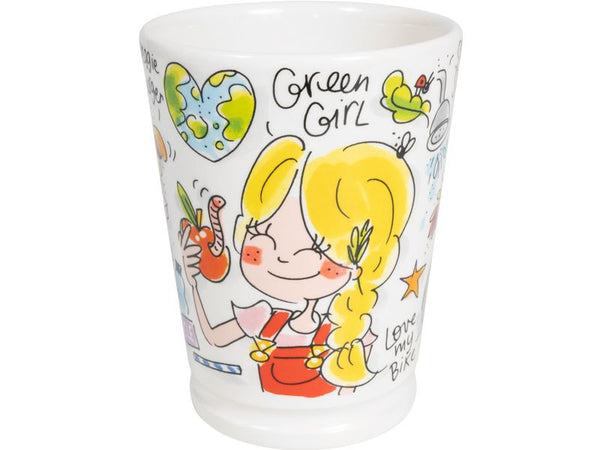 XL Cup Love Green Girl