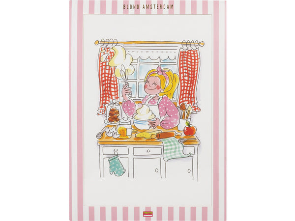 Poster A4 Just Catching Up Kitchen