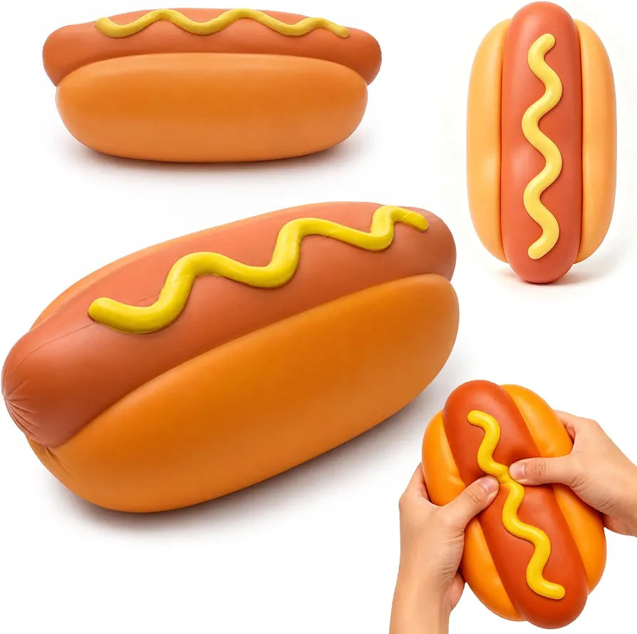 Jumbo Squishy Hot Dog Colossal Rising Squeeze Toy for Anxiety Relief
Cute Giant Fruit Stress Balls Squishies Toy,Birthday Gifts Party Favor for Adults Kids