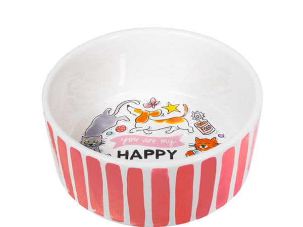 Feeding bowl 15.5cm Happy Pets