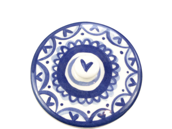 Lid for round Delft Blond storage jar