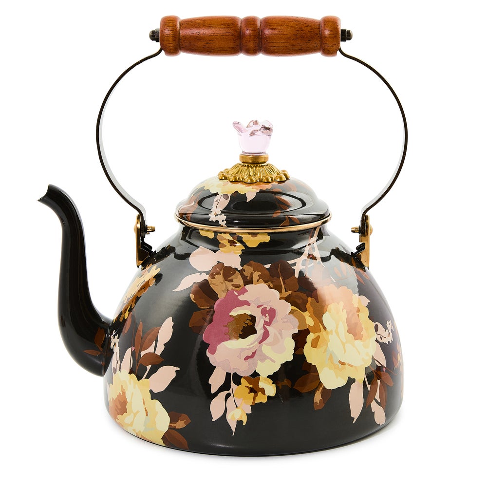 Floral Tea Kettle 3 Quart