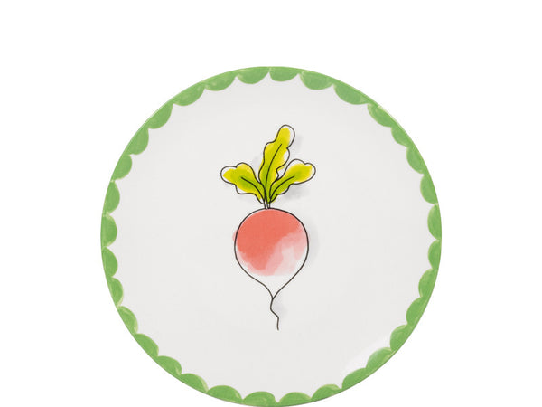 Plate 18cm Blond Everyday Beetroot