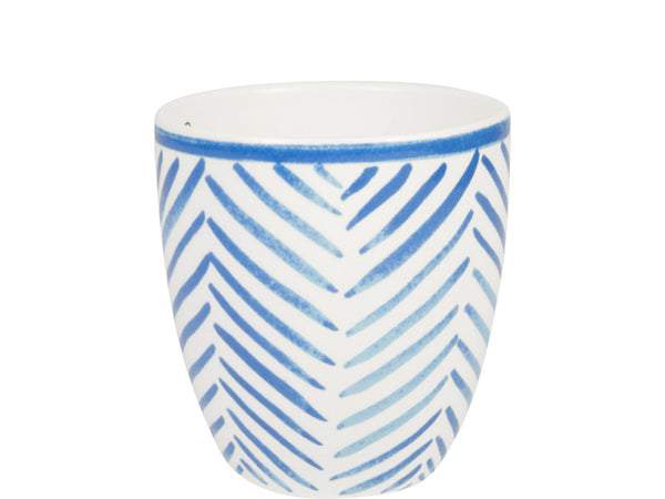 Mini mug without handle 0.2L Blond Sushi Blue Stripes