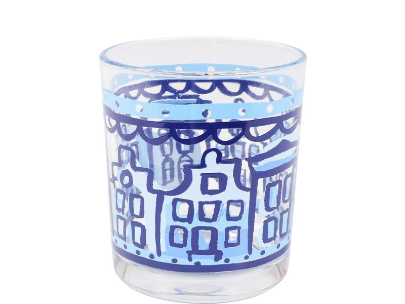 Juice glass 0.2l Delft Blond Canal Houses
