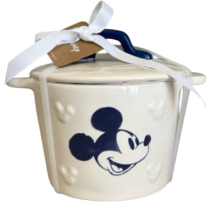 Rae Dunn Disney Mickey Mouse Blue Mini Pot