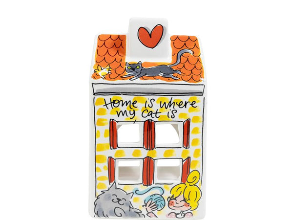 Tealight house Cat Lover