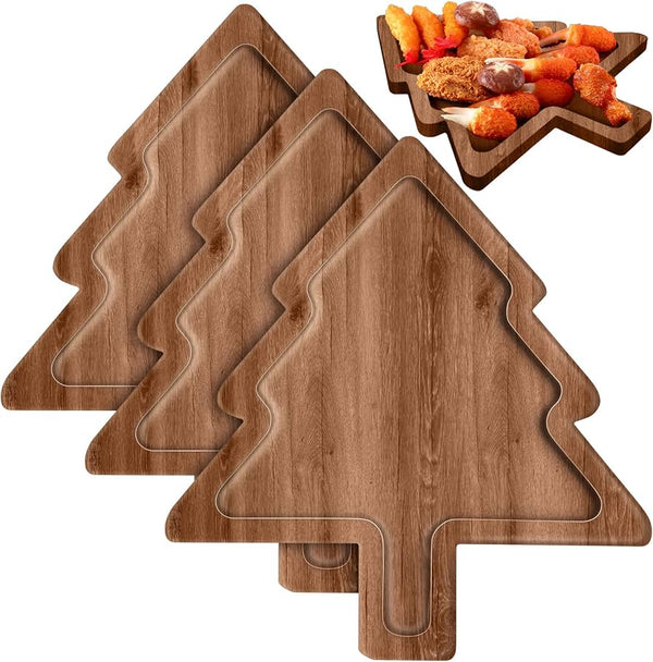 Ziliny 3 Pcs " Acacia Wood Christmas Charcuterie Board, Christmas Tree
Christmas, Appetizer Platter, Cutting Board, Serving Tray, Snack, Dessert, Candy Dish, Cheese, Plate, Xmas Kitchen Gift