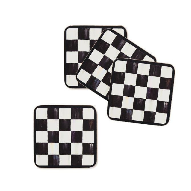 Cork Back Coasters, Set of 4