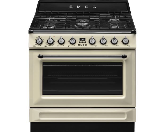 Smeg Victoria Combination Cooker 90 cm, TR90GMP