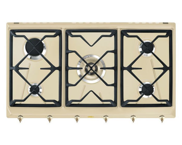 Smeg Built In Gas Hob, 90 cm, SRV896POGH