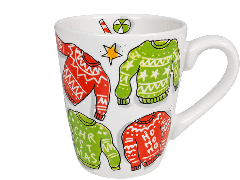 Cup 0.35L Christmas Holly Jolly Sweater