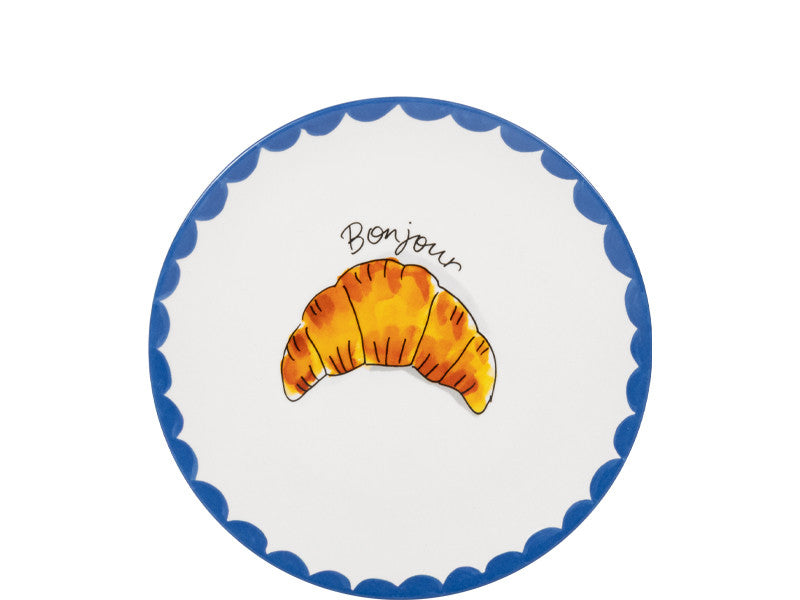 18cm Blond Everyday Croissant Plate