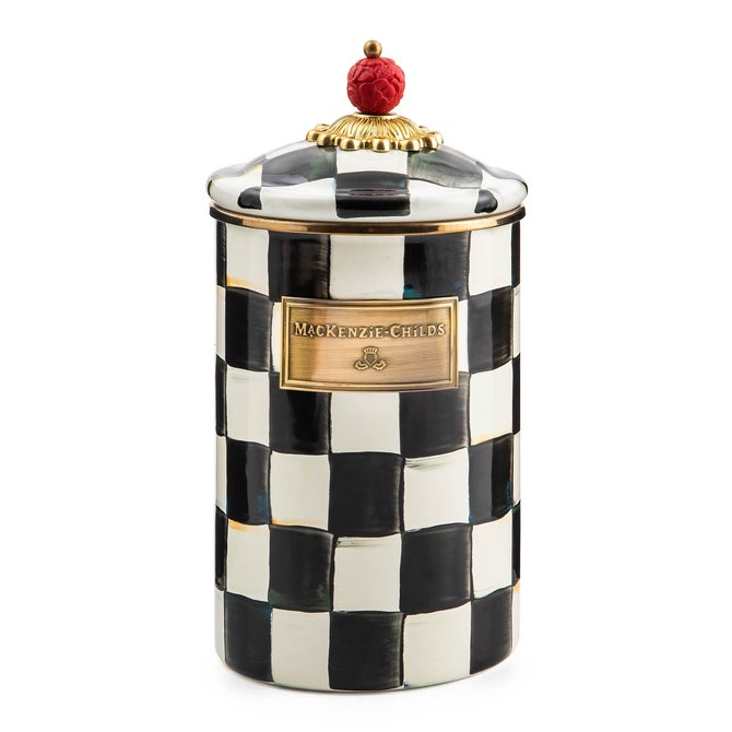 Courtly Check Large Canister