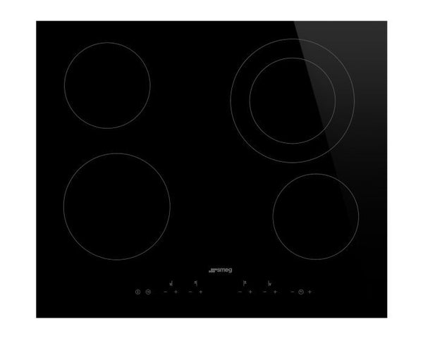 Smeg Built In Electric Hob, 60 cm, SE364ETD