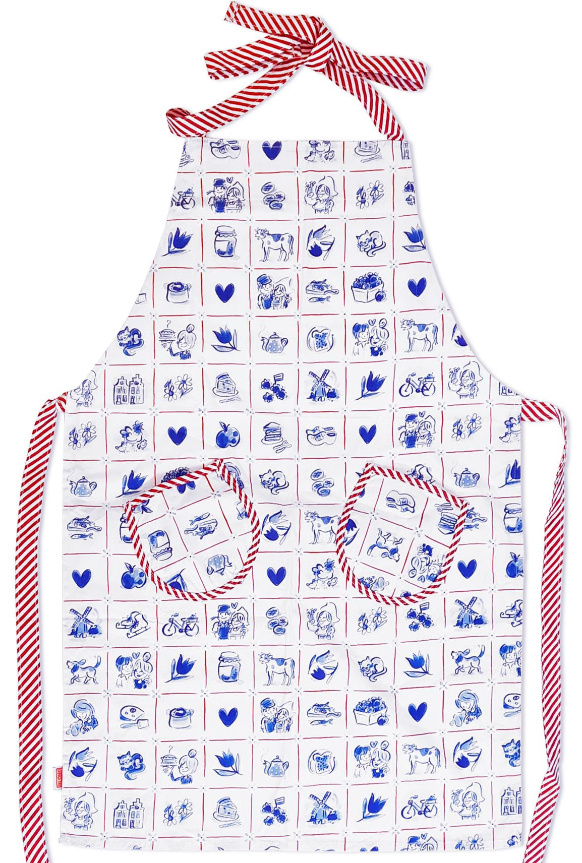 Apron Delft Blond