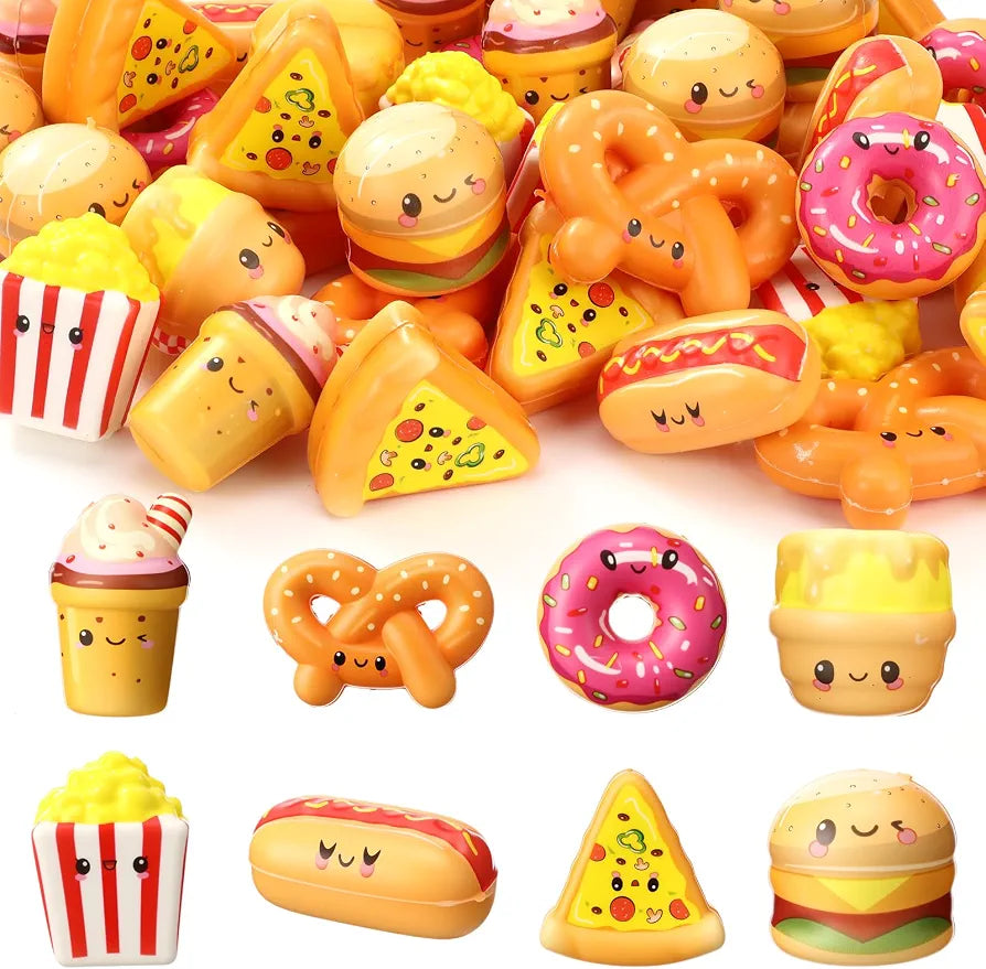 Hollowfly (1 Pc Random) Fast Food Stress Relief Balls, Funny Fast Food Toy
Slow Rising Fast Food Fidget Sensory Toy, Employee Appreciation Gift for Housekeeping Office Team Staff, Goodie Bag Filler (1 Piece Random)