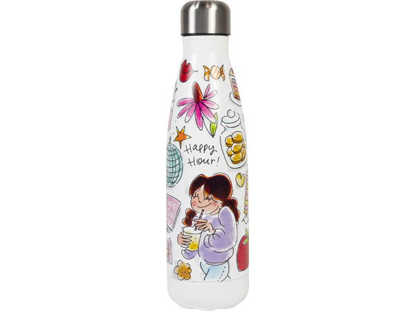 Vacuum flask 0.5l Just Catching Up Happy Hour