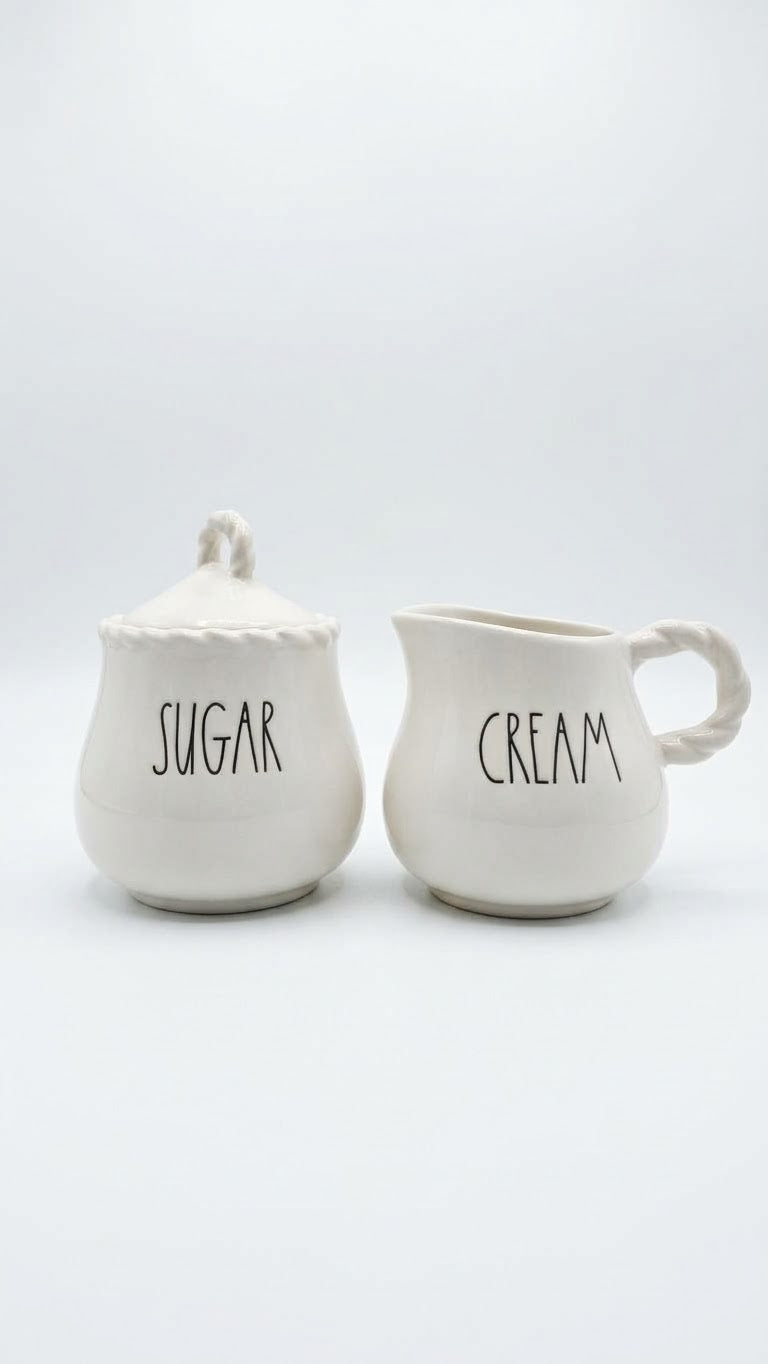 Rae Dunn Cream & Suger Set