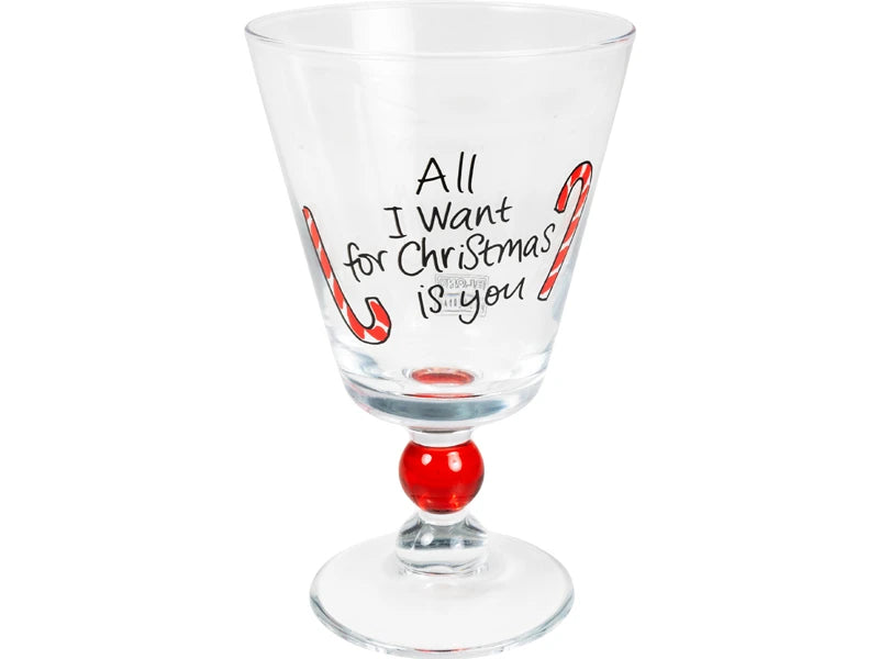 Wine glass Christmas