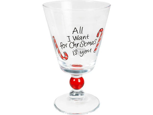 Wine glass Christmas