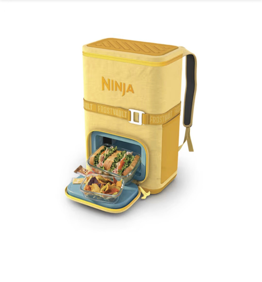 Ninja Outdoor FrostVault™ Go 24-Can Backpack Soft Cooler with Cold Dry Zone