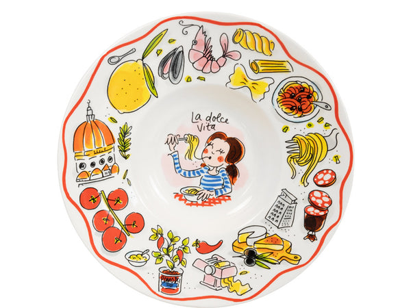 Pasta Plate 24 cm La Dolce Vita