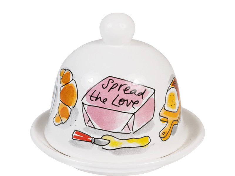 Butter dish round 12cm Spread the love