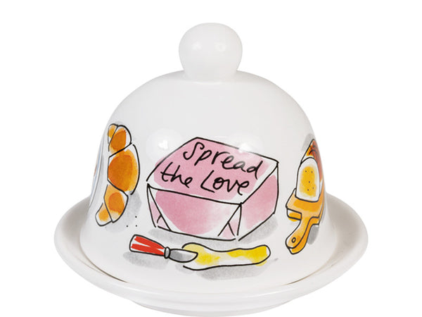 Butter dish round 12cm Spread the love