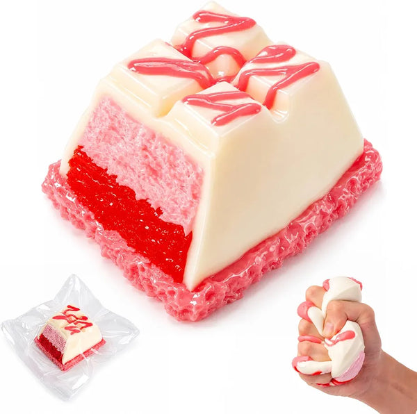 Cream Cake Squishy Toys, Silicone Squeeze Toys for Slow Rising Squishies
Realistic Food Shaped Sticky Squishy Fidget Toys, Great for Office and Home Stress Relief, Party Favors and Fun Gifts