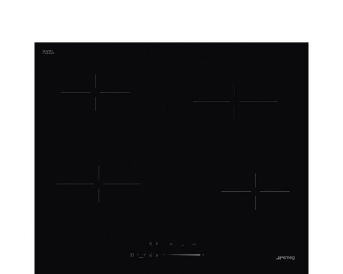 Smeg Built In Electric Hob, Ceramic, 60 cm, SE464TD