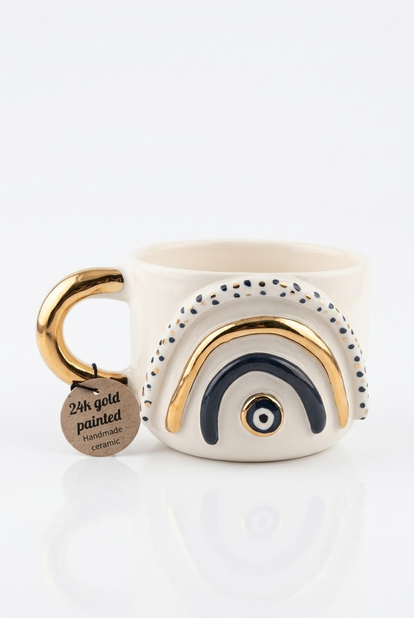 Sofie Home Blue Circle Mug