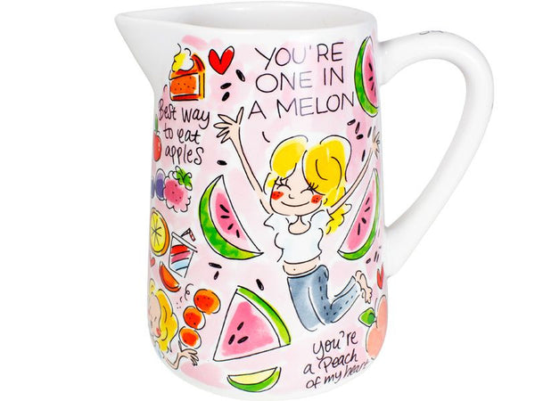 Pink Fruit Juice Jug