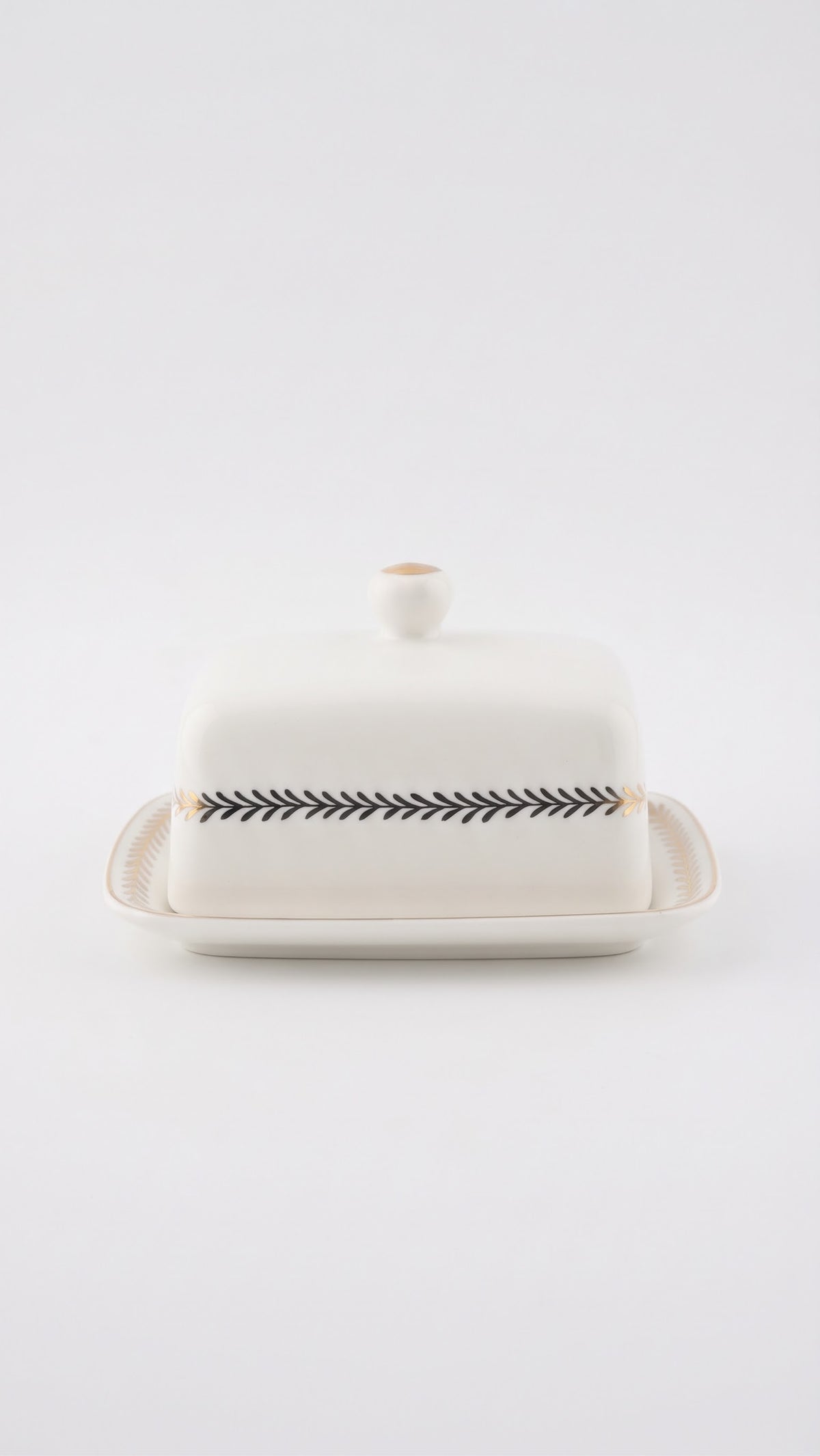 grace teaware butter plate gold of whites