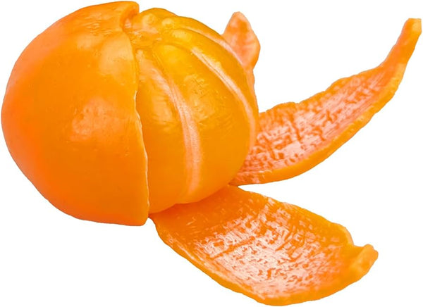 Tangerine Squishies Stress Relief Soft Scented Simulation Orange Fruit Squeeze Toys Cute Birthday Gift Novelty Toy