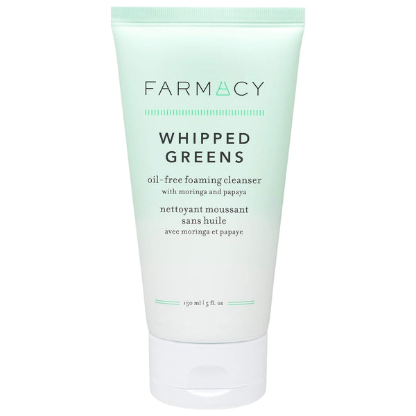 Whipped Greens Oil-Free Foaming Cleanser with Moringa and Papaya