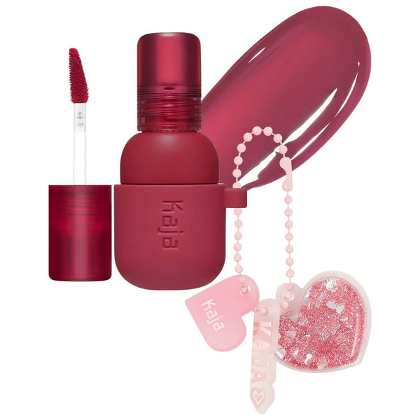 Jelly Charm Glazed Lip Stain & Blush With Keychain