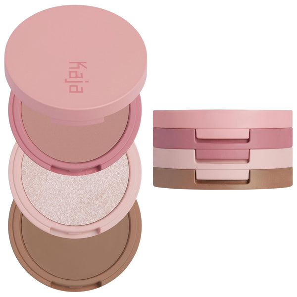 Face Bento Cream Bronzer, Powder Blush & Highlighter Sculpting Trio