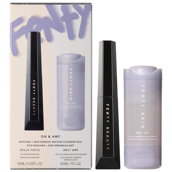 ON & AWF MASCARA + MINI MAKEUP-MELTING CLEANSER DUO