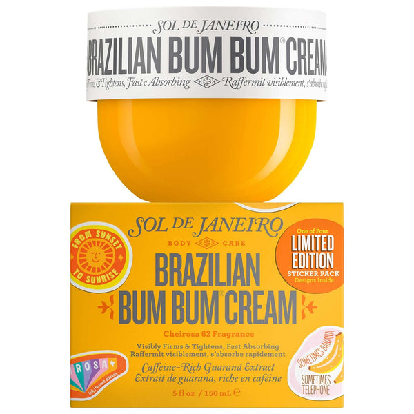 BRAZILIAN BUM BUM® CREAM WITH LIMITED EDITION STICKER PACK