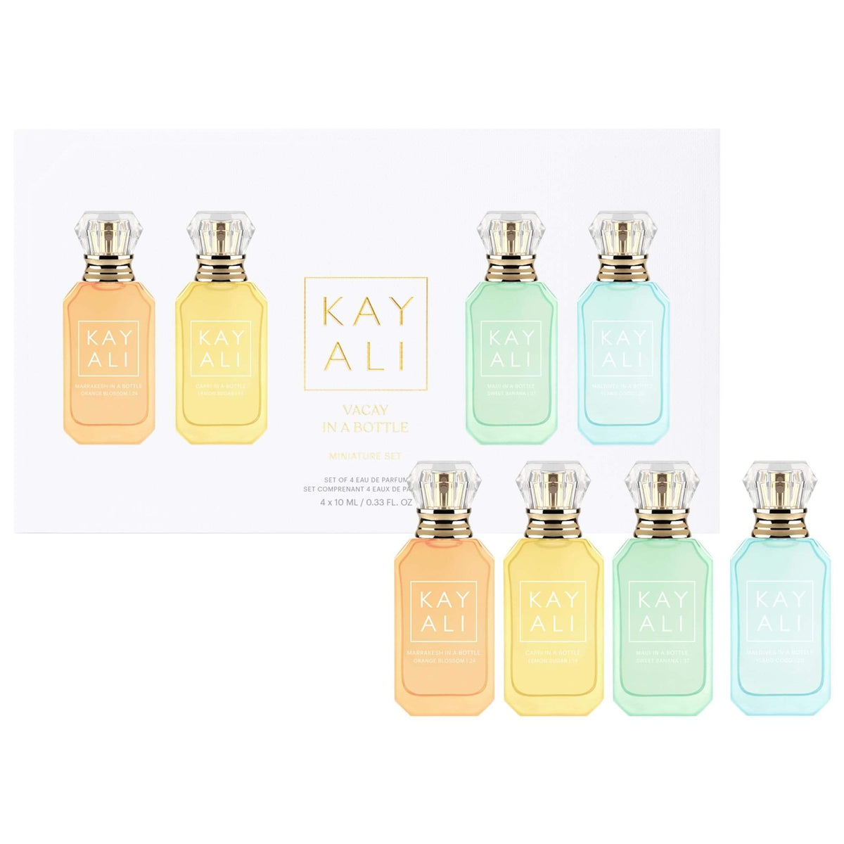 vacay in a bottle miniature set